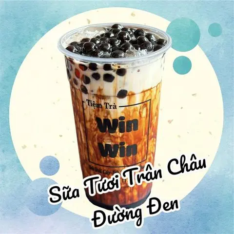 Hình ảnh Sữa Tươi Trân Châu Đường Đen