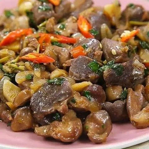 Hình ảnh MỀ GÀ XÀO SẢ TẾ