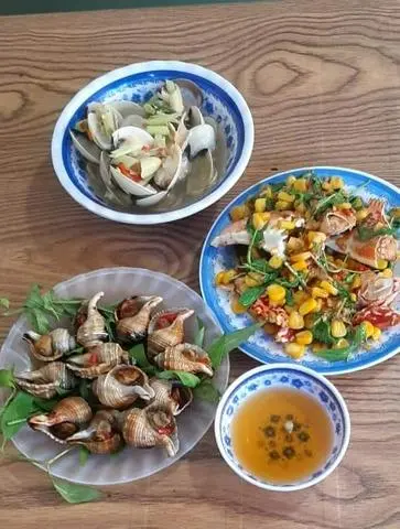 Hình ảnh nghêu hấp thái 