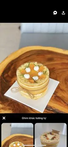 Hình ảnh bông lan trứng muối sinh nhật size nhỏ 