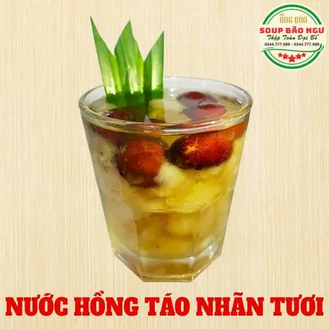 Hình ảnh Nước Hồng Táo Nhãn Tươi