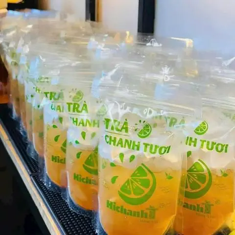 Hình ảnh trà chanh tươi mật ong 