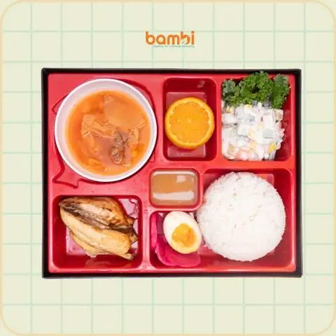 Hình ảnh Cơm Bento Cá Saba Nauy Xốt Teriyaki
