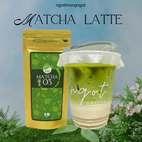 Hình ảnh Matcha Latte Mk3  Premium- Oat milk/ Meiji Milk / Dalat milk