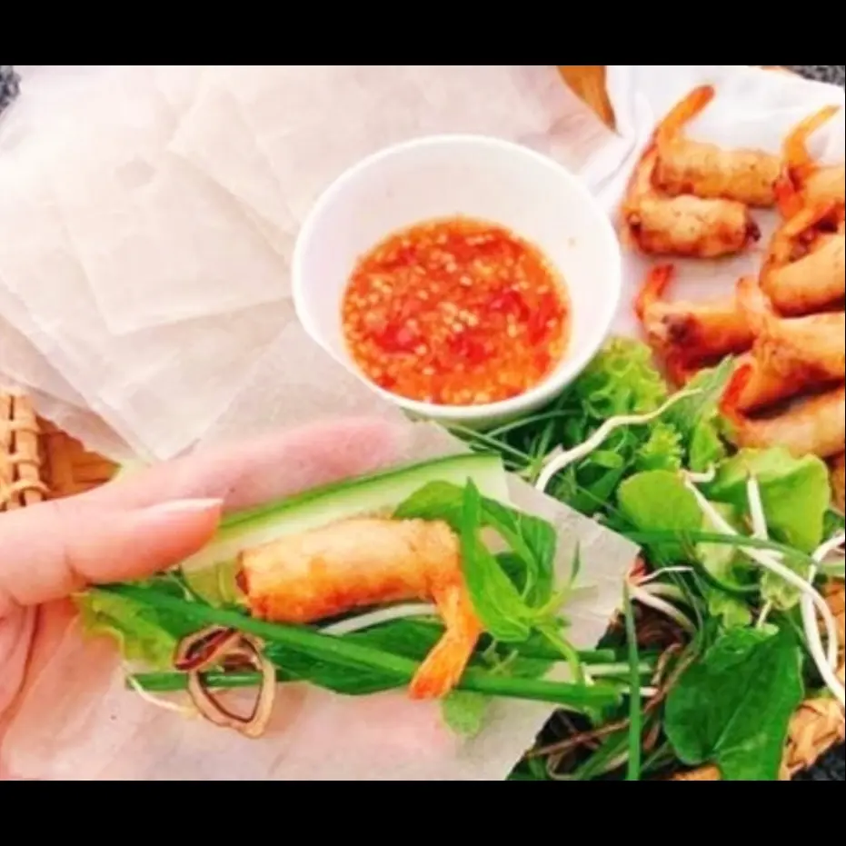 Hình ảnh Chả ram tôm đất size lớn phần 6 cuốn