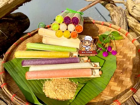 Hình ảnh Cơm Lam Ngũ Sắc 1 Set ( 5 Ống )