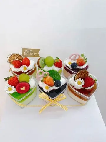Hình ảnh Bánh Sinh  Nhật Sét 6 Panacota mix vị 