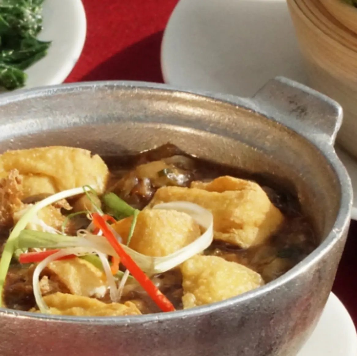 Hình ảnh Cà tím đậu hũ tay cầm