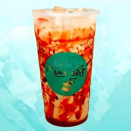 Hình ảnh Trà sữa dâu tây