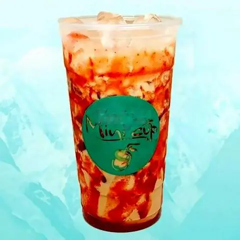 Hình ảnh Trà sữa dâu tây