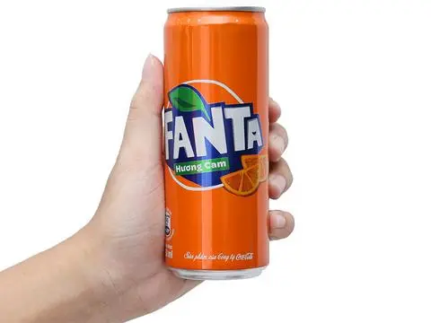 Hình ảnh Fanta cam (đã có tẩy đá)