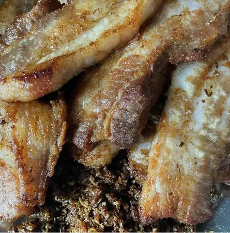 Hình ảnh Thịt Ba Rọi Chiên Sả