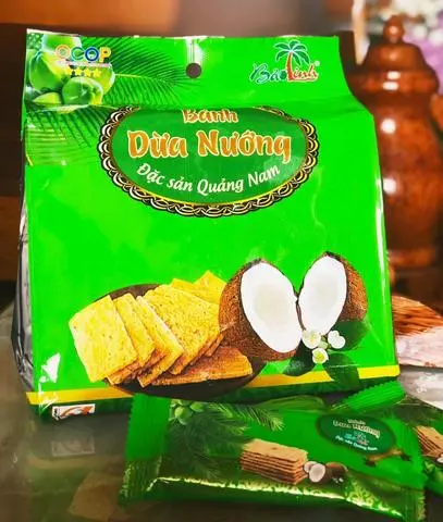 Hình ảnh Bánh dừa nướng quảng nam 