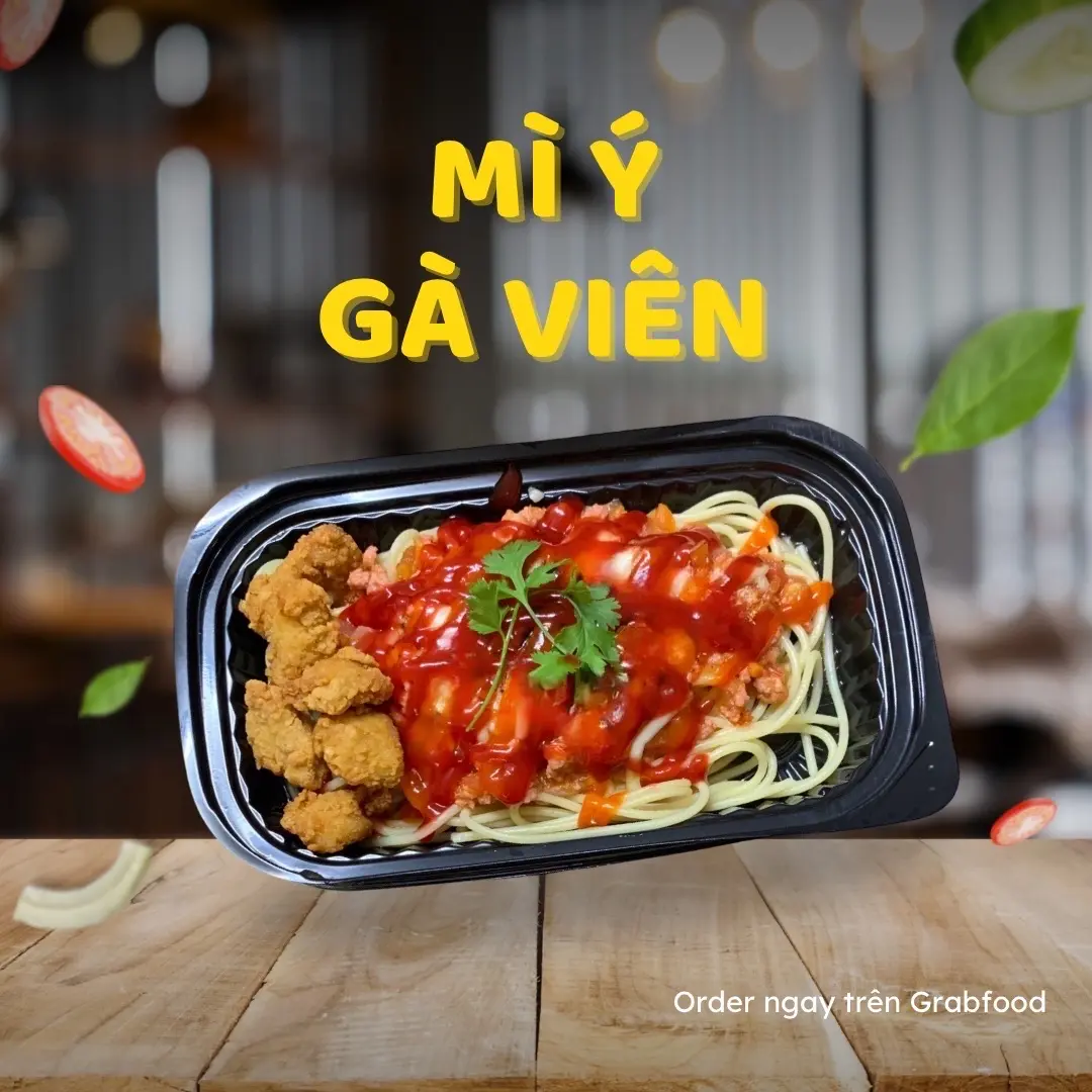 Hình ảnh Mì Ý Gà Viên