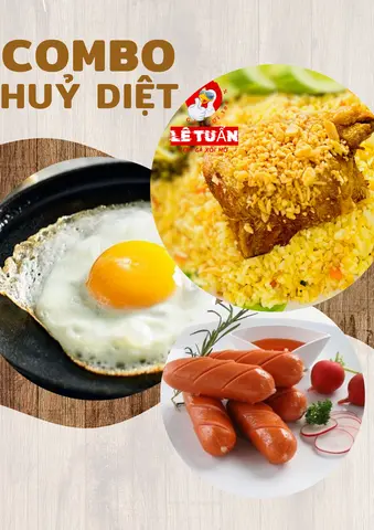 Hình ảnh Combo Má Đùi Bơ Tỏi + Xúc Xích + Trứng (100% Gà Tươi)