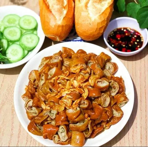 Hình ảnh lòng khìa nước dừa - vị ngon độc quyền