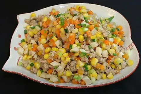Hình ảnh bắp xào thập cẩm 