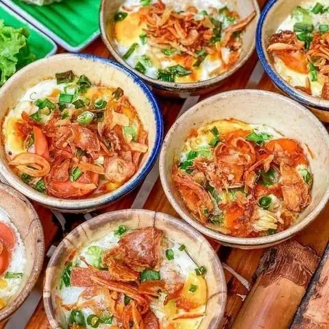 Hình ảnh chén trứng nướng thập cẩm