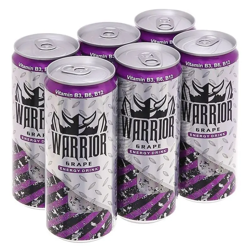 Hình ảnh nước ngọt Warroir Vị Nho 