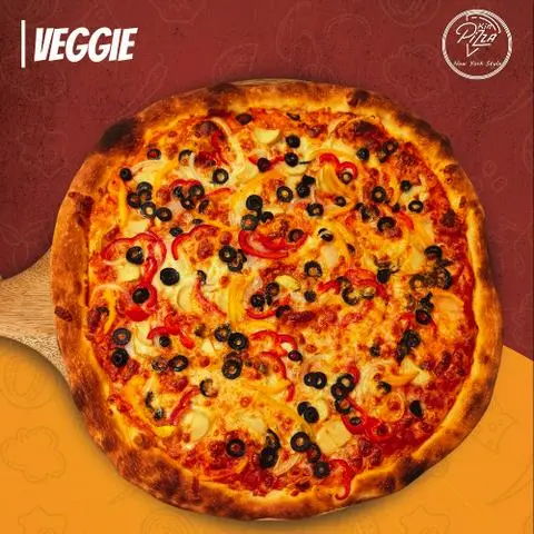Hình ảnh Veggie Pizza Kích Cỡ 42Cm