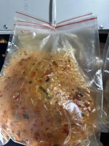Hình ảnh Bánh tráng muối sate (100g)