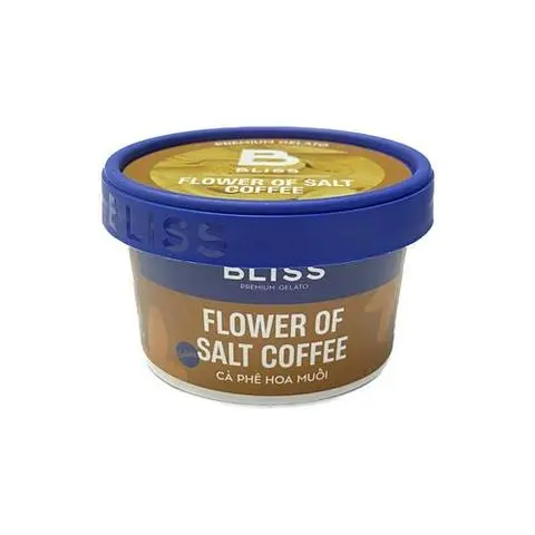 Hình ảnh Kem Cà Phê Hoa Muối 80ml Bliss Premium Gelato
