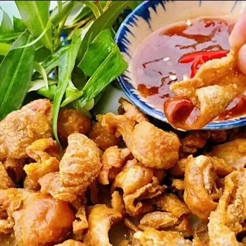 Hình ảnh Da gà chiên giòn