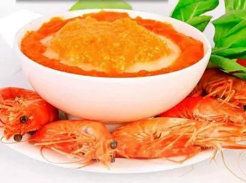 Hình ảnh Cháo ăn liền - Tôm cà rốt