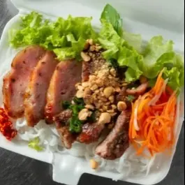 Hình ảnh Bún Thịt Nướng + Nem Nướng 