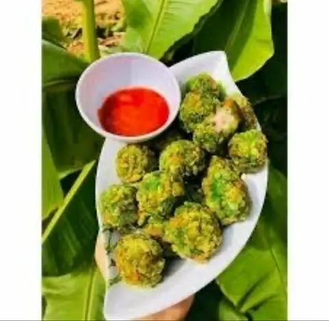 Hình ảnh Cốm Xanh sốt Mayonaise