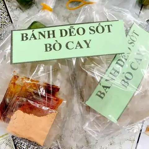 Hình ảnh Bánh dẽo sốt bò cay