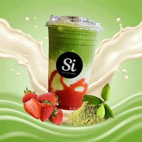 Hình ảnh MATCHA LATTE DÂU