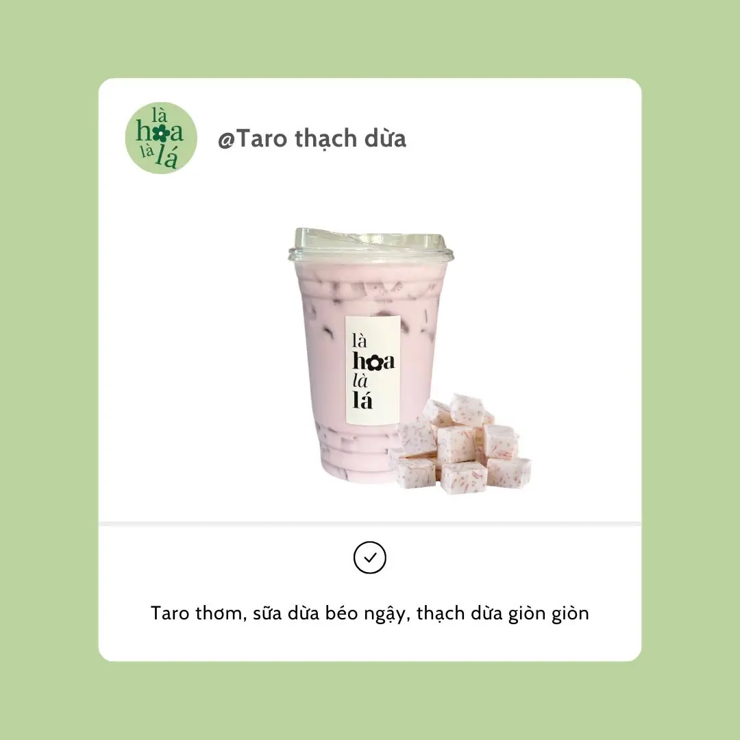 Hình ảnh Taro thạch dừa