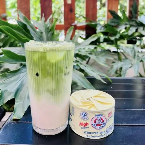 Hình ảnh Matcha sữa gấu