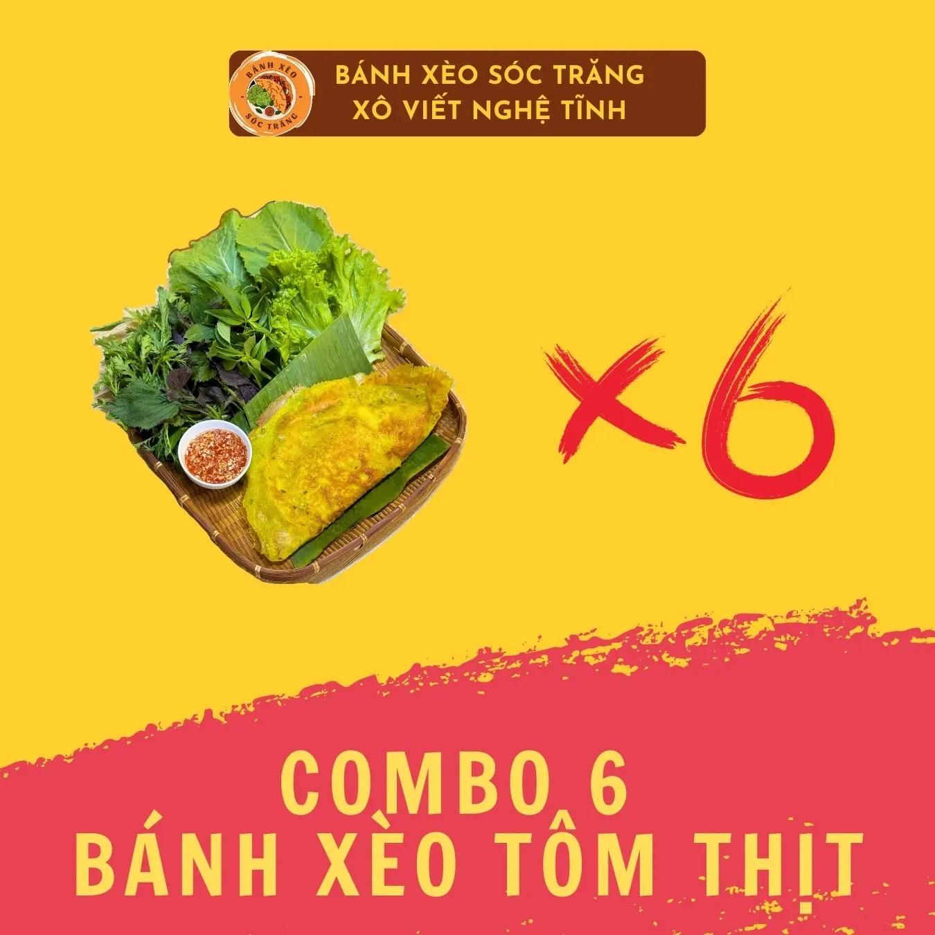 Hình ảnh COMBO 6 Bánh Xèo 