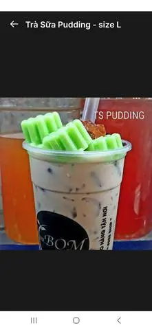Hình ảnh Trà sữa pudding