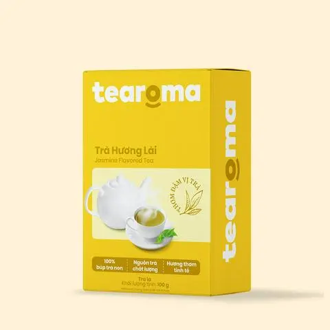Hình ảnh Trà Lài Lá Tearoma 100gr