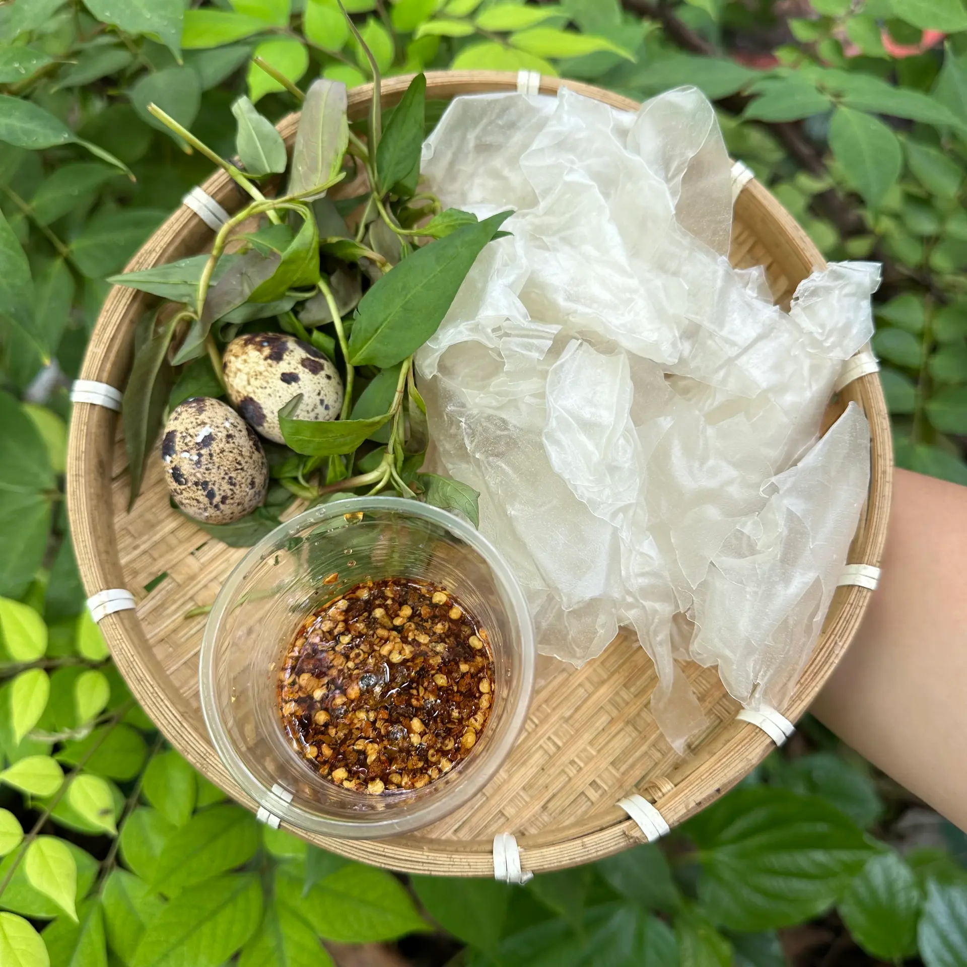 Hình ảnh Bánh Tráng Chấm - Sốt Tắc 