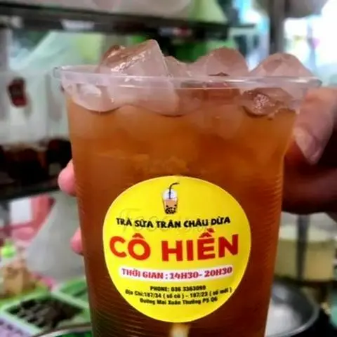 Hình ảnh Hồng Trà 1 Lit Không Topping