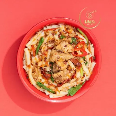 Hình ảnh Nui Khô Gà Xào Sốt Tứ Xuyên
