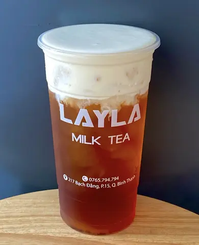 Hình ảnh Hồng Trà Machiato