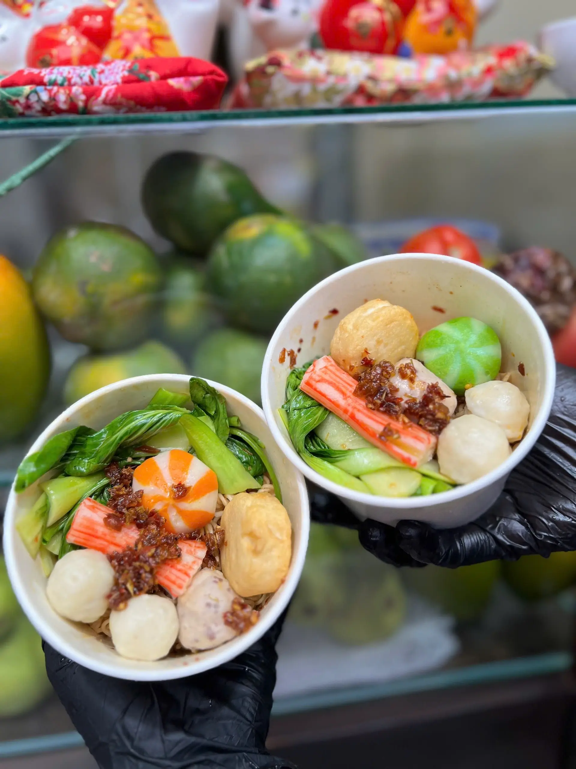 Hình ảnh Mì Trộn Sate Full Topping