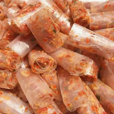 Hình ảnh Bánh tráng cuộn tôm (250g) 