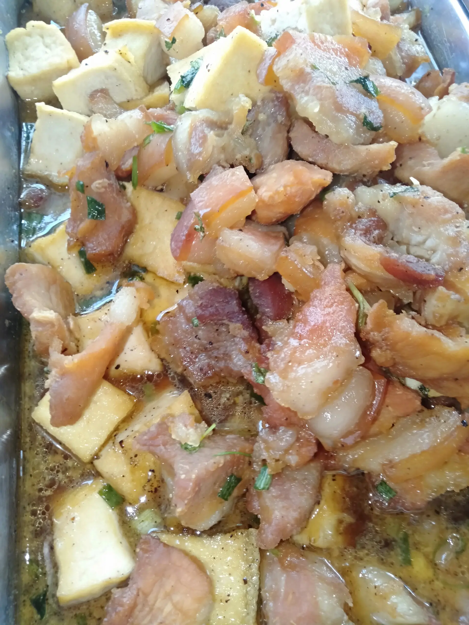 Hình ảnh Cơm thịt kho đậu hủ
