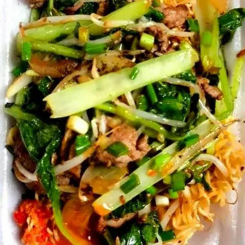 Hình ảnh Mì gói xào bò