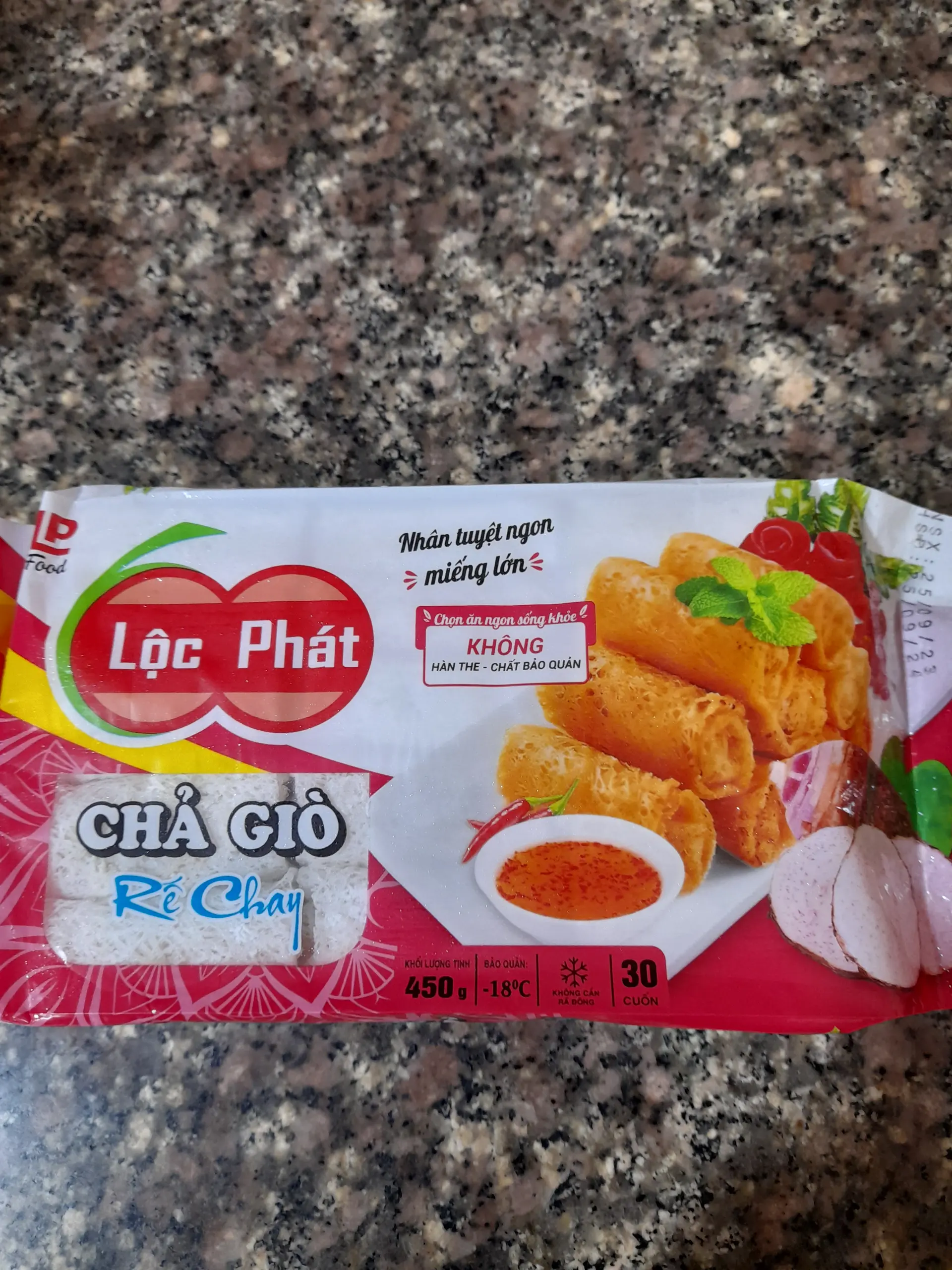 Hình ảnh chả giò rế chay LỘC PHÁT 450g