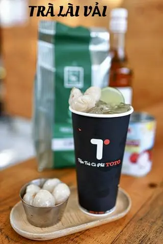 Hình ảnh Trà lài vải size L 700ml - 1 ly