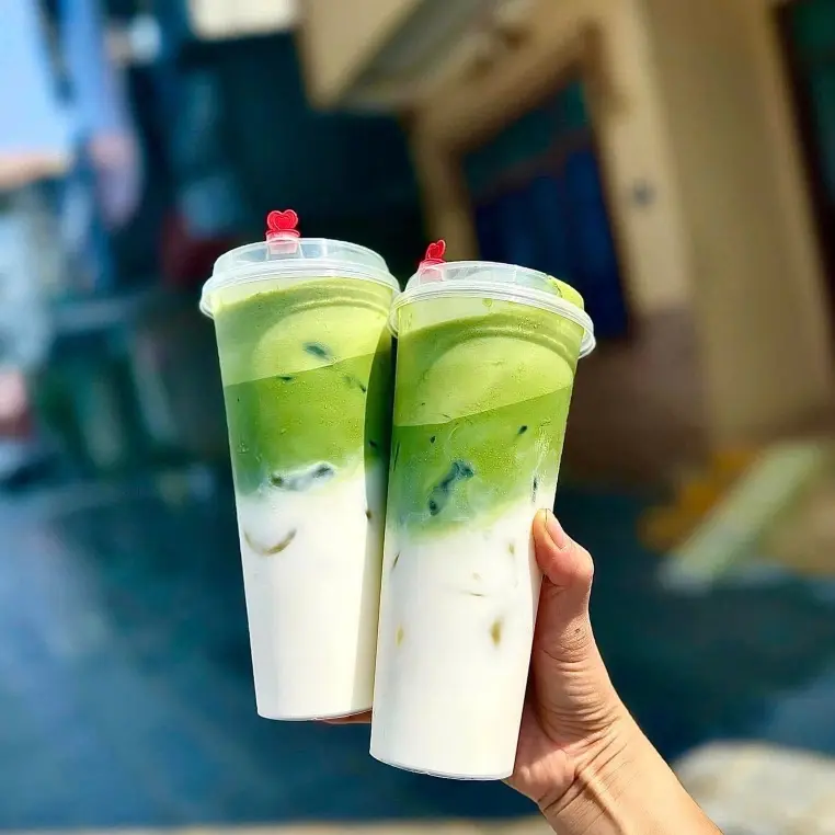 Hình ảnh matcha latte