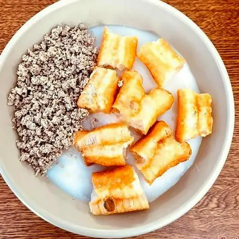 Hình ảnh Cháo thịt - quẩy