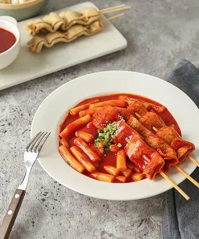 Hình ảnh Bánh Gạo Cay Tokbokki Mix Chả Cá HQ